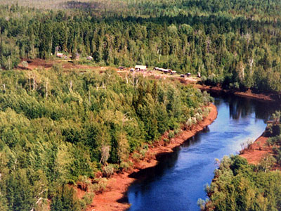 Kurlomkin Settlement B Iugan River